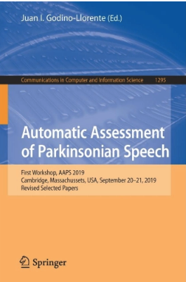 Proceedings of the 1st Automatic Assessment of Parkinsonian Speech workshop
